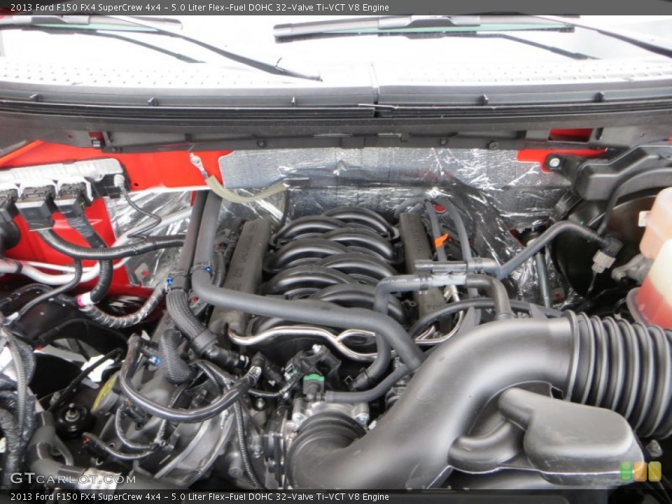 5.0 Liter Flex-Fuel DOHC 32-Valve Ti-VCT V8 Engine for the 2013 Ford F150 #81367566