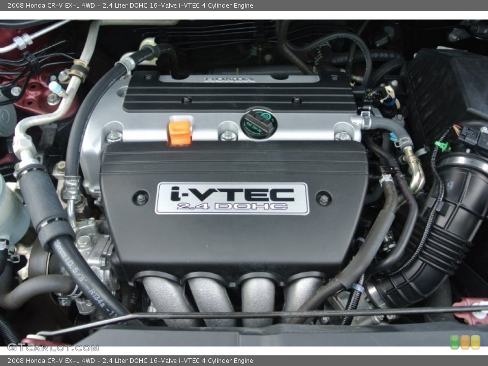 2.4 Liter DOHC 16-Valve i-VTEC 4 Cylinder Engine for the 2008 Honda CR-V #81371686