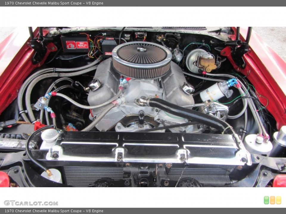 V8 Engine for the 1970 Chevrolet Chevelle #81376830