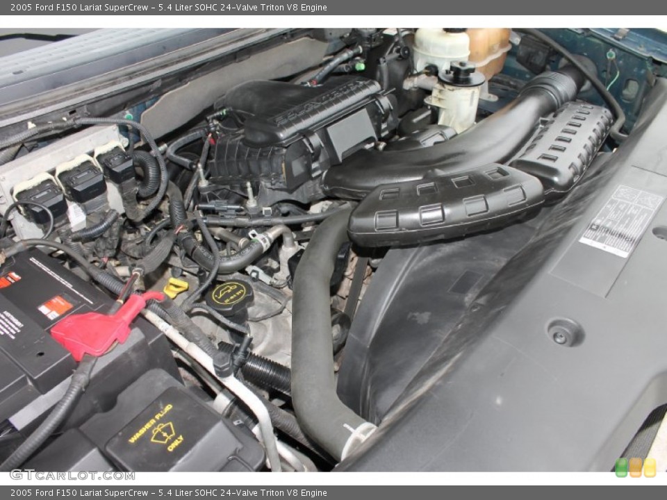 5.4 Liter SOHC 24-Valve Triton V8 Engine for the 2005 Ford F150 #81382335