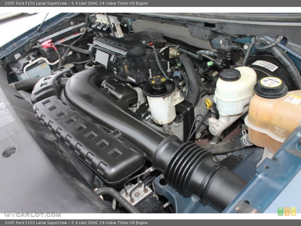 5.4 Liter SOHC 24-Valve Triton V8 Engine for the 2005 Ford F150 #81382367