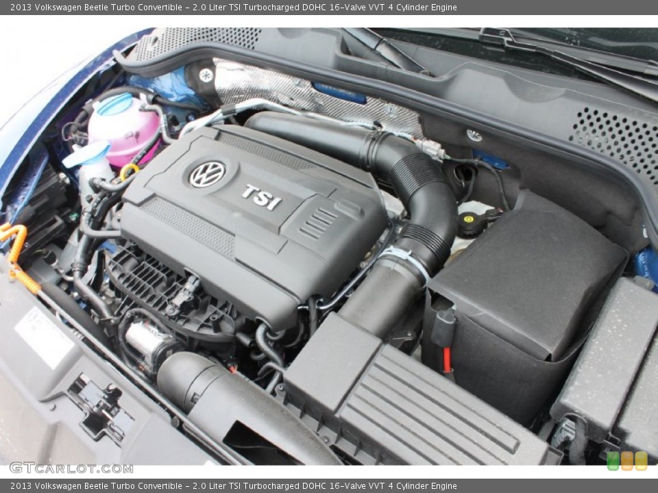 2.0 Liter TSI Turbocharged DOHC 16-Valve VVT 4 Cylinder Engine for the 2013 Volkswagen Beetle #81383940