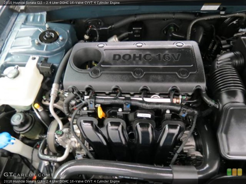 2.4 Liter DOHC 16-Valve CVVT 4 Cylinder Engine for the 2010 Hyundai Sonata #81389698