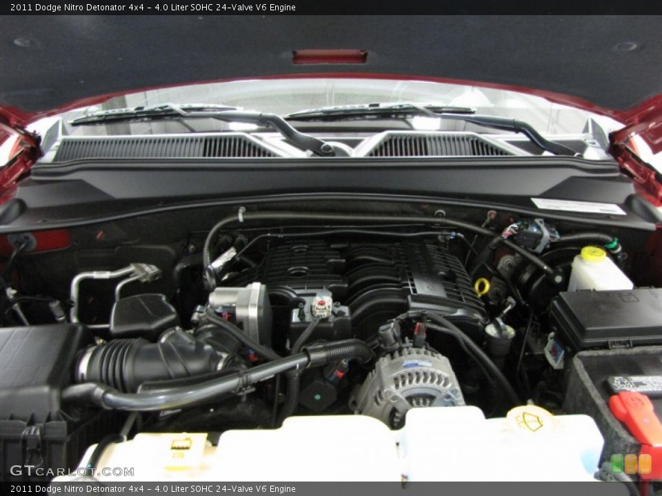 4.0 Liter SOHC 24-Valve V6 Engine for the 2011 Dodge Nitro #81397917