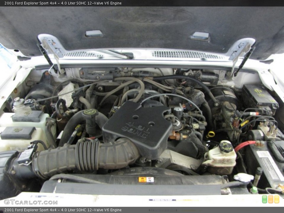 4.0 Liter SOHC 12-Valve V6 Engine for the 2001 Ford Explorer #81401059