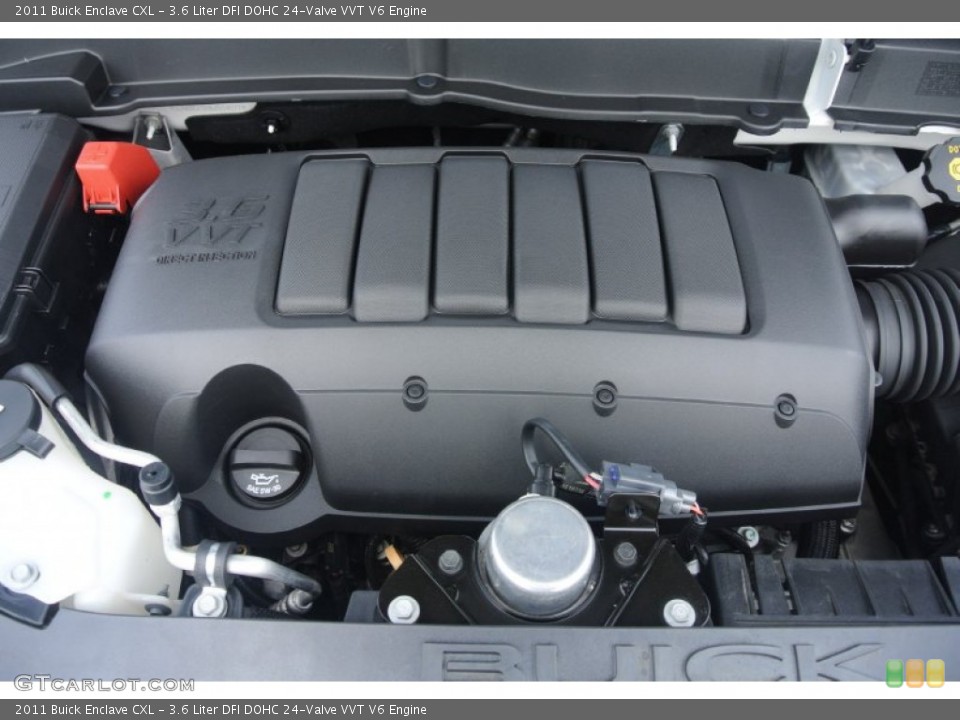3.6 Liter DFI DOHC 24-Valve VVT V6 Engine for the 2011 Buick Enclave #81402031