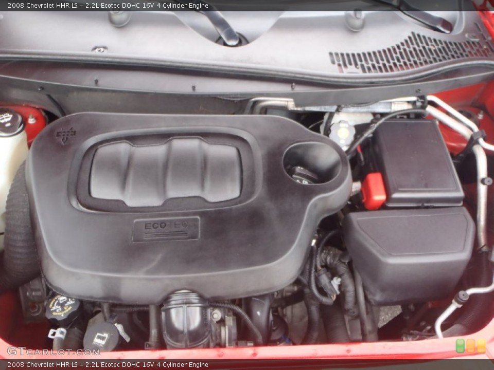 2.2L Ecotec DOHC 16V 4 Cylinder 2008 Chevrolet HHR Engine