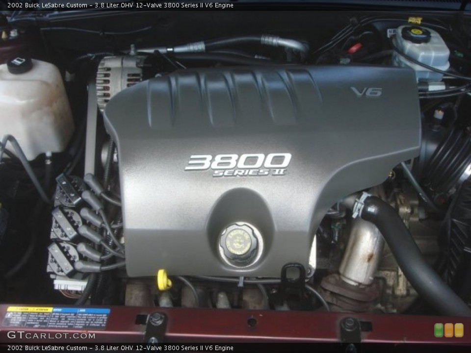 3.8 Liter OHV 12-Valve 3800 Series II V6 Engine for the 2002 Buick LeSabre #81414850