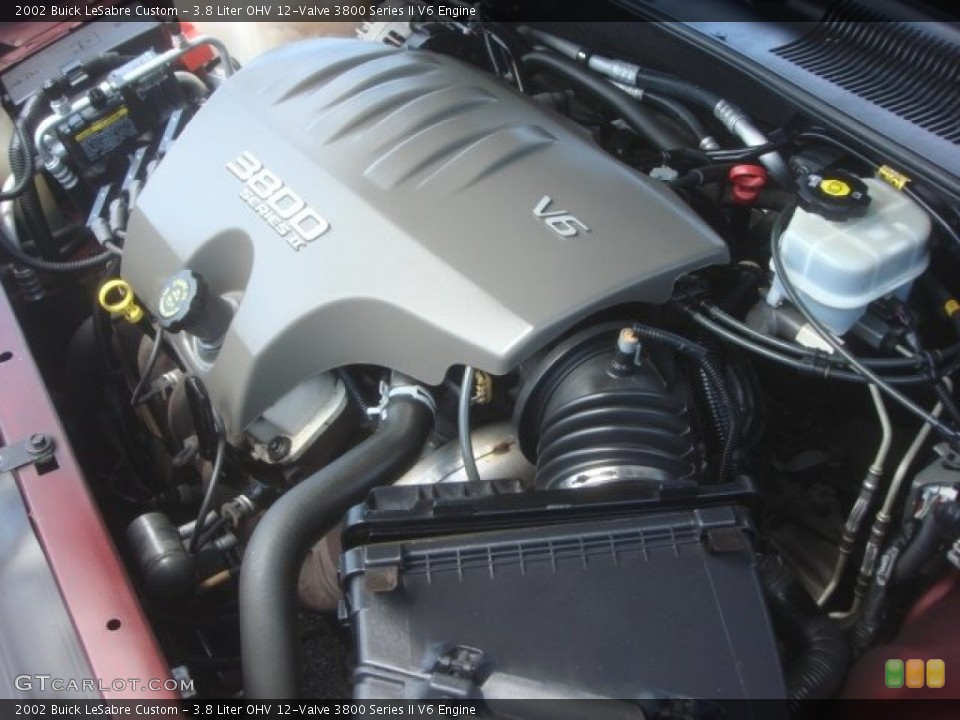 3.8 Liter OHV 12-Valve 3800 Series II V6 Engine for the 2002 Buick LeSabre #81414870