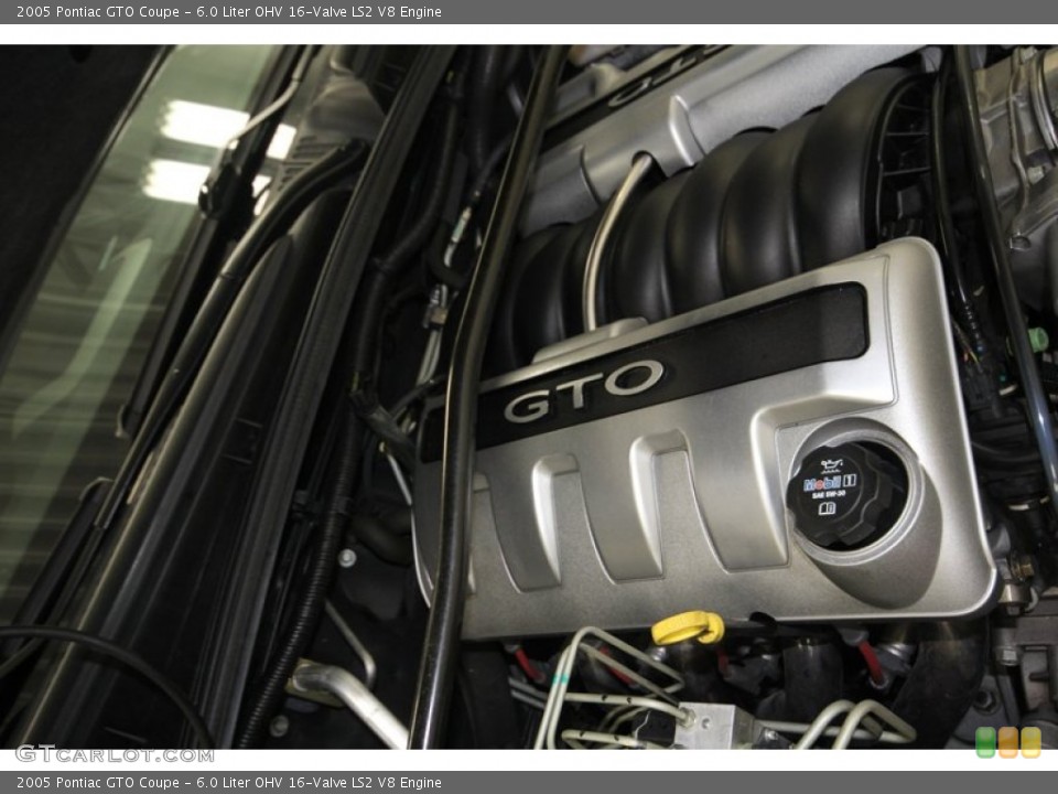 6.0 Liter OHV 16-Valve LS2 V8 Engine for the 2005 Pontiac GTO #81419973