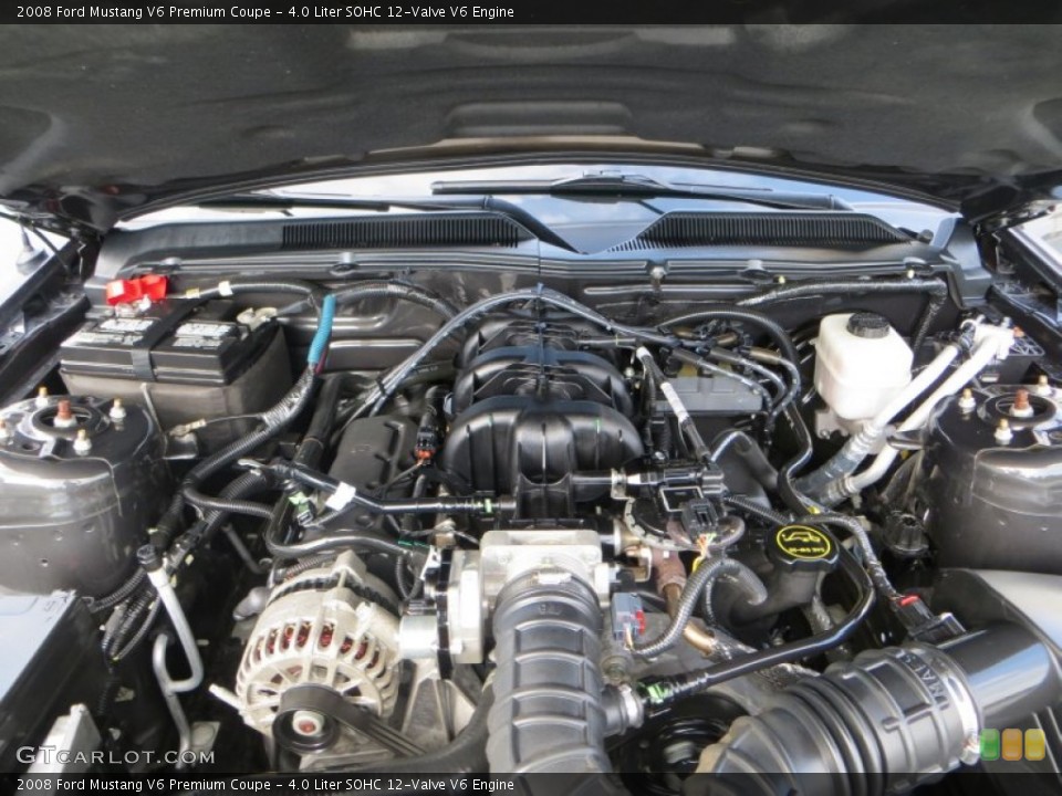 4.0 Liter SOHC 12-Valve V6 Engine for the 2008 Ford Mustang #81429285