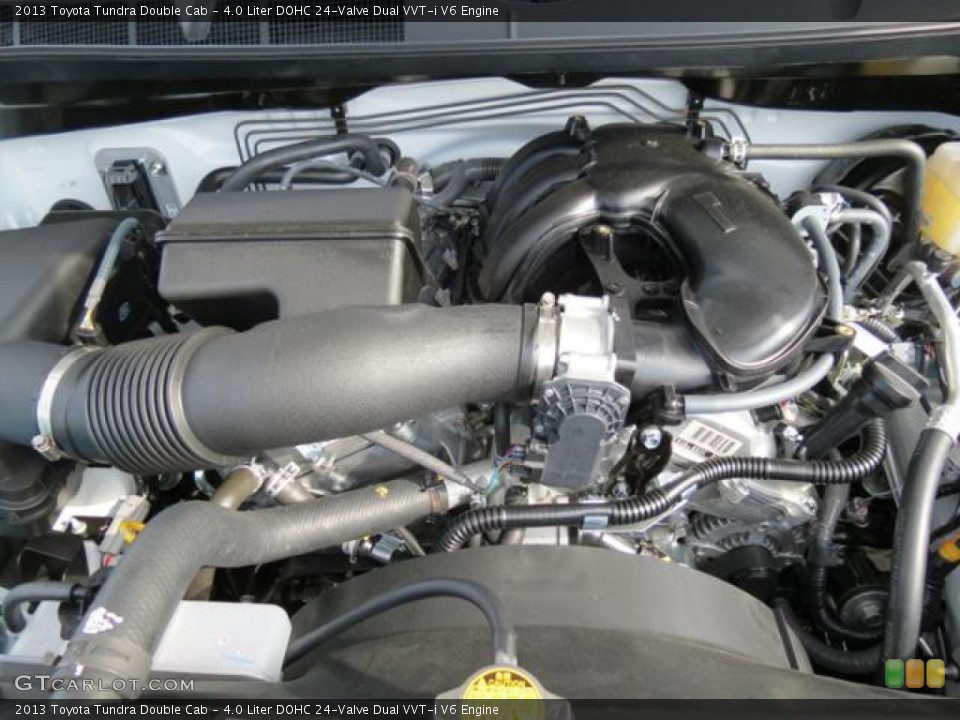 4.0 Liter DOHC 24-Valve Dual VVT-i V6 2013 Toyota Tundra Engine