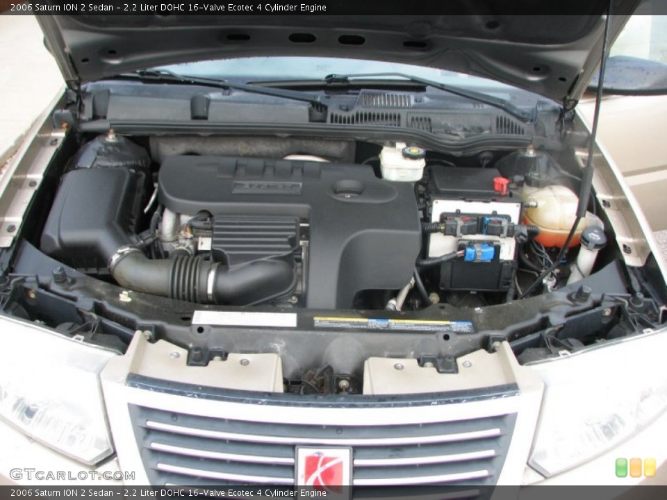 2.2 Liter DOHC 16-Valve Ecotec 4 Cylinder Engine for the 2006 Saturn ION #81432642