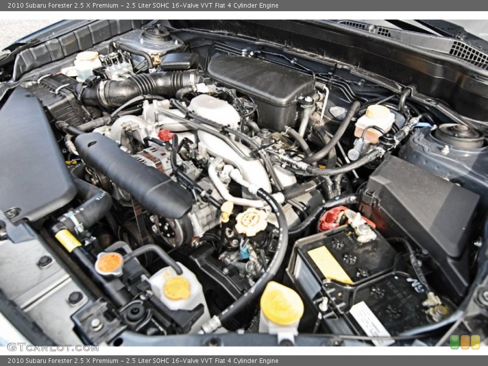 2.5 Liter SOHC 16-Valve VVT Flat 4 Cylinder Engine for the 2010 Subaru Forester #81452235