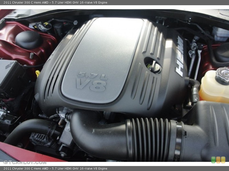 5.7 Liter HEMI OHV 16-Valve V8 Engine for the 2011 Chrysler 300 #81452886