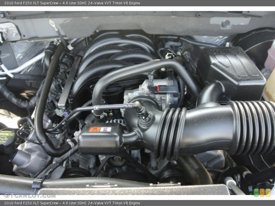 4.6 Liter SOHC 24-Valve VVT Triton V8 Engine for the 2010 Ford F150 #81453608