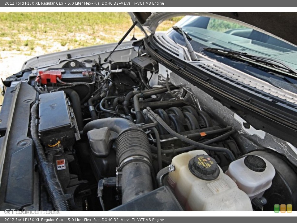 5.0 Liter Flex-Fuel DOHC 32-Valve Ti-VCT V8 Engine for the 2012 Ford F150 #81471051