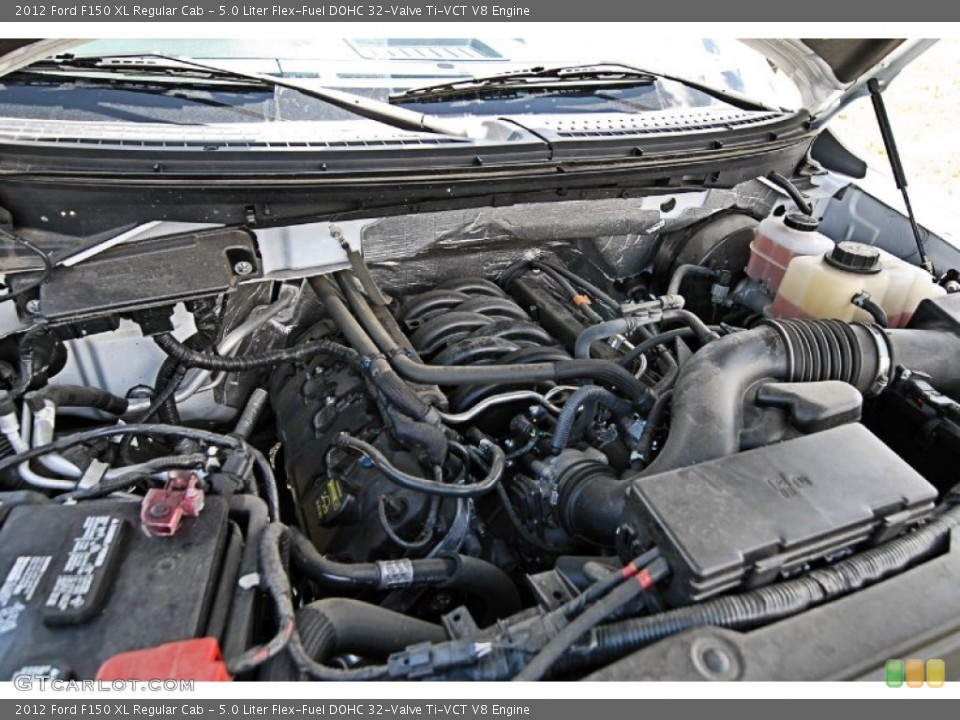 5.0 Liter Flex-Fuel DOHC 32-Valve Ti-VCT V8 Engine for the 2012 Ford F150 #81471071