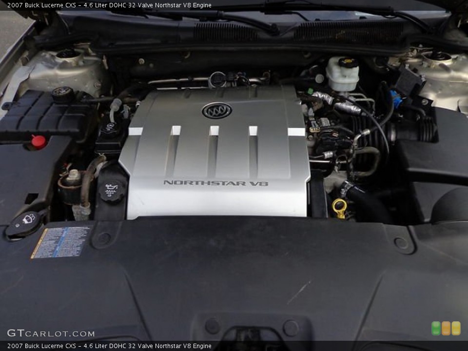 4.6 Liter DOHC 32 Valve Northstar V8 Engine for the 2007 Buick Lucerne #81476808