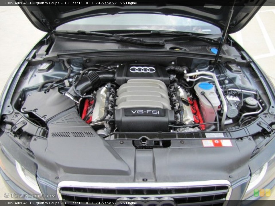 3.2 Liter FSI DOHC 24-Valve VVT V6 Engine for the 2009 Audi A5 #81494076