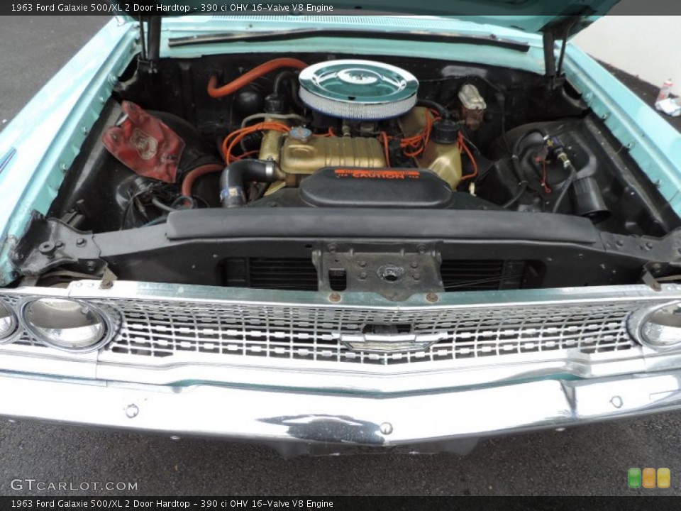 390 ci OHV 16-Valve V8 1963 Ford Galaxie Engine