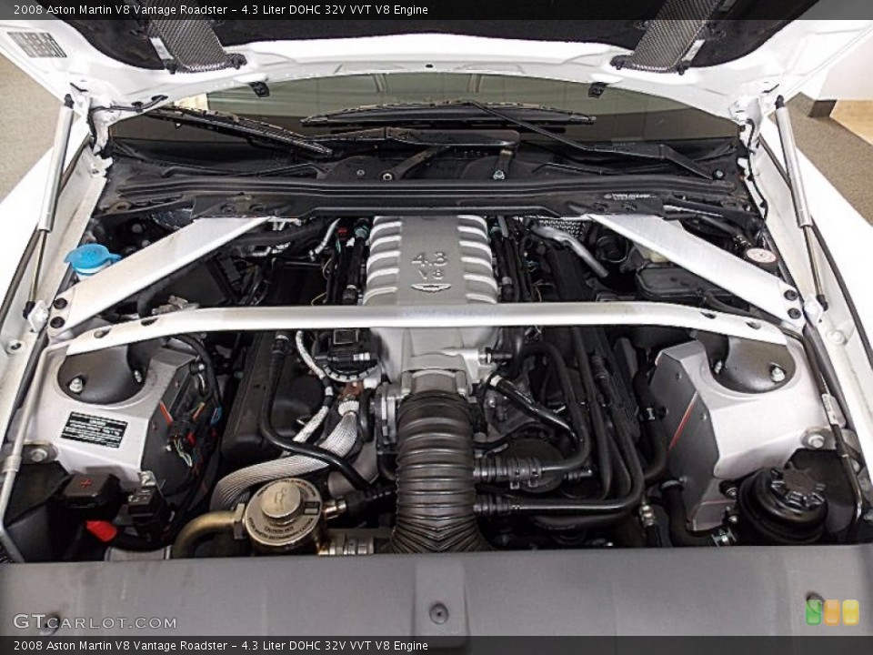 4.3 Liter DOHC 32V VVT V8 Engine for the 2008 Aston Martin V8 Vantage #81512247