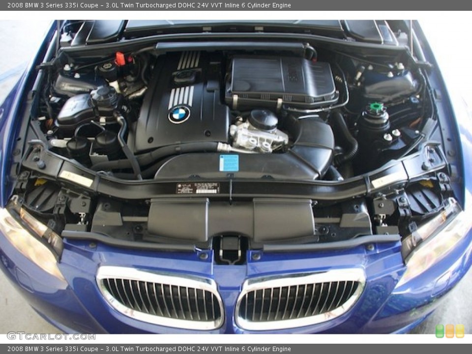 3.0L Twin Turbocharged DOHC 24V VVT Inline 6 Cylinder Engine for the 2008 BMW 3 Series #81525348