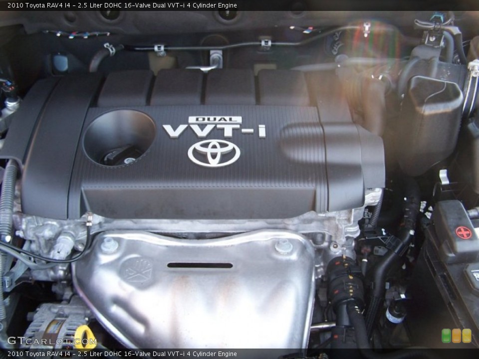 2.5 Liter DOHC 16-Valve Dual VVT-i 4 Cylinder Engine for the 2010 Toyota RAV4 #81525944