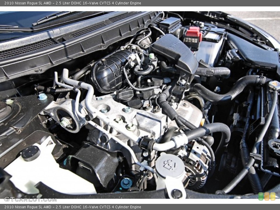 2.5 Liter DOHC 16-Valve CVTCS 4 Cylinder Engine for the 2010 Nissan Rogue #81526978