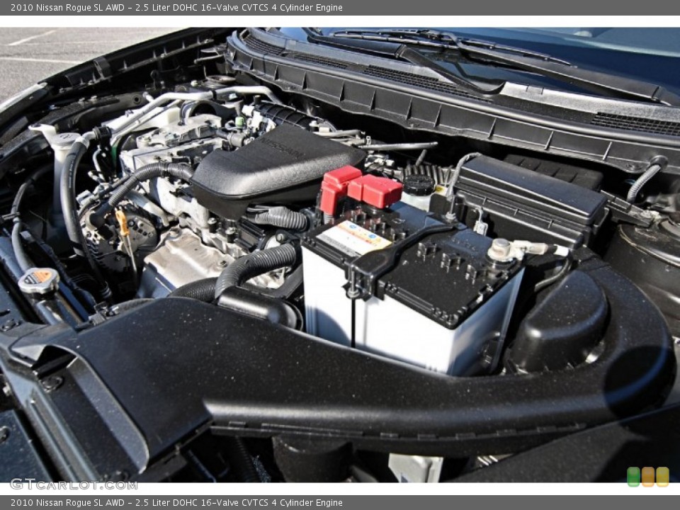 2.5 Liter DOHC 16-Valve CVTCS 4 Cylinder Engine for the 2010 Nissan Rogue #81527008