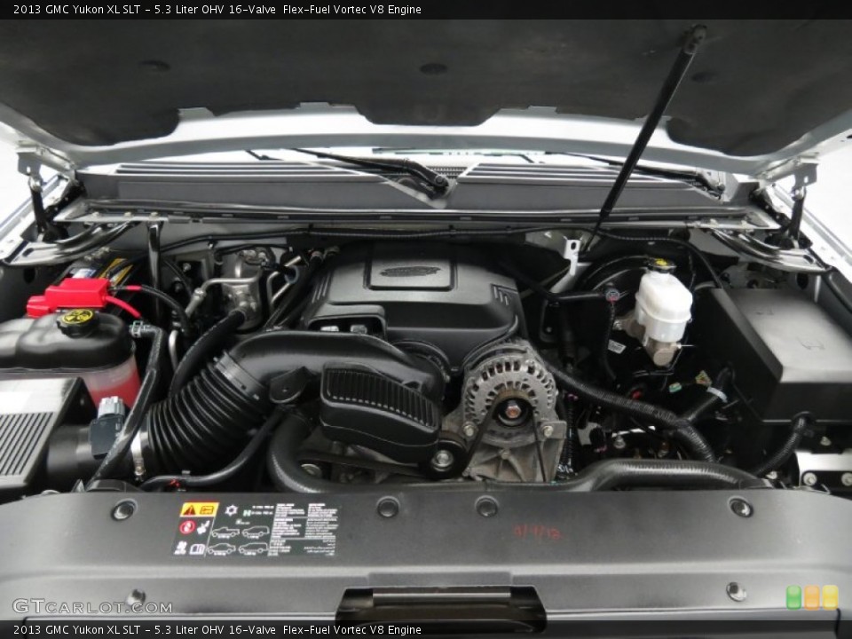 5.3 Liter OHV 16-Valve  Flex-Fuel Vortec V8 Engine for the 2013 GMC Yukon #81529467