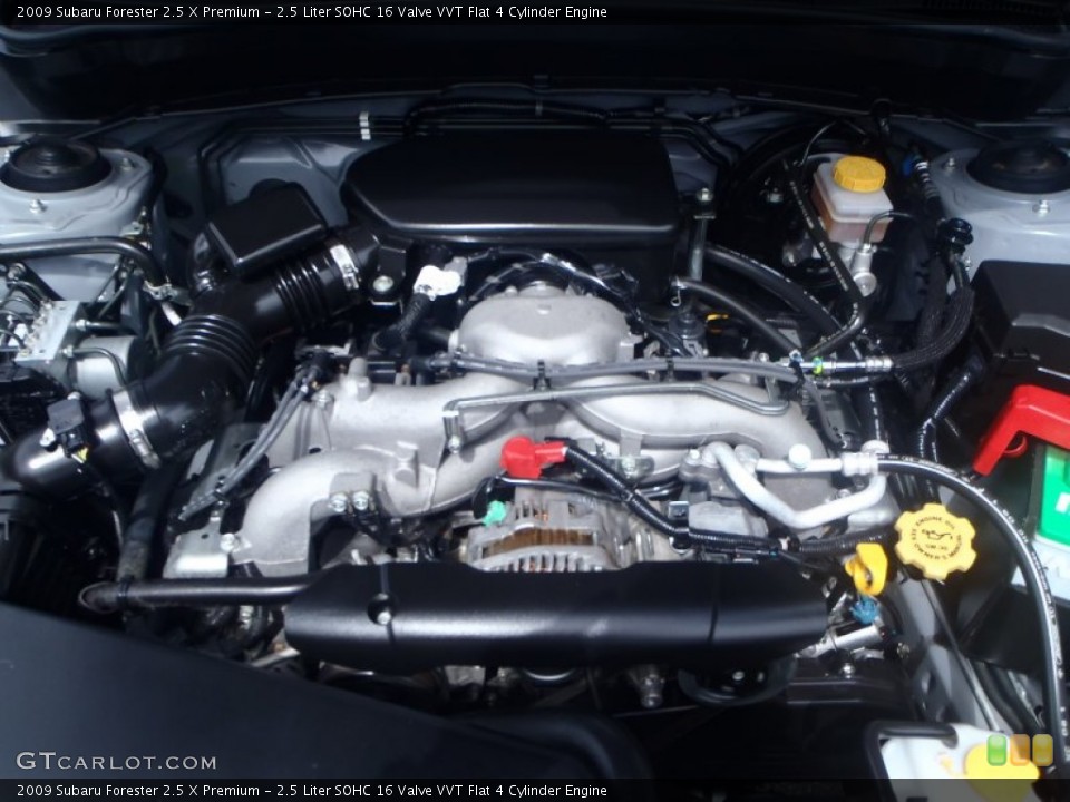 2.5 Liter SOHC 16 Valve VVT Flat 4 Cylinder Engine for the 2009 Subaru Forester #81540900