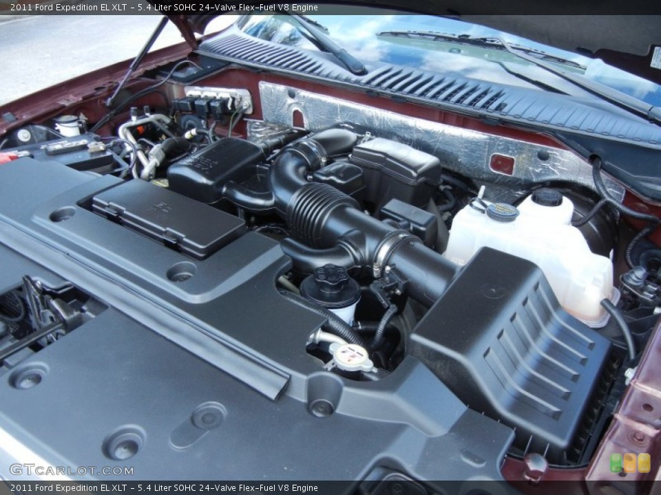 5.4 Liter SOHC 24-Valve Flex-Fuel V8 Engine for the 2011 Ford Expedition #81548322