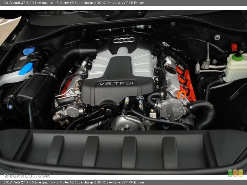 3.0 Liter FSI Supercharged DOHC 24-Valve VVT V6 Engine for the 2013 Audi Q7 #81555234