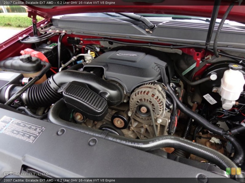 6.2 Liter OHV 16-Valve VVT V8 Engine for the 2007 Cadillac Escalade #81555948