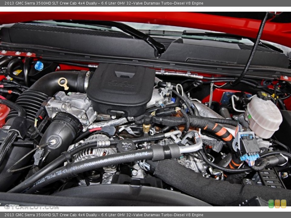 6.6 Liter OHV 32-Valve Duramax Turbo-Diesel V8 Engine for the 2013 GMC Sierra 3500HD #81556175