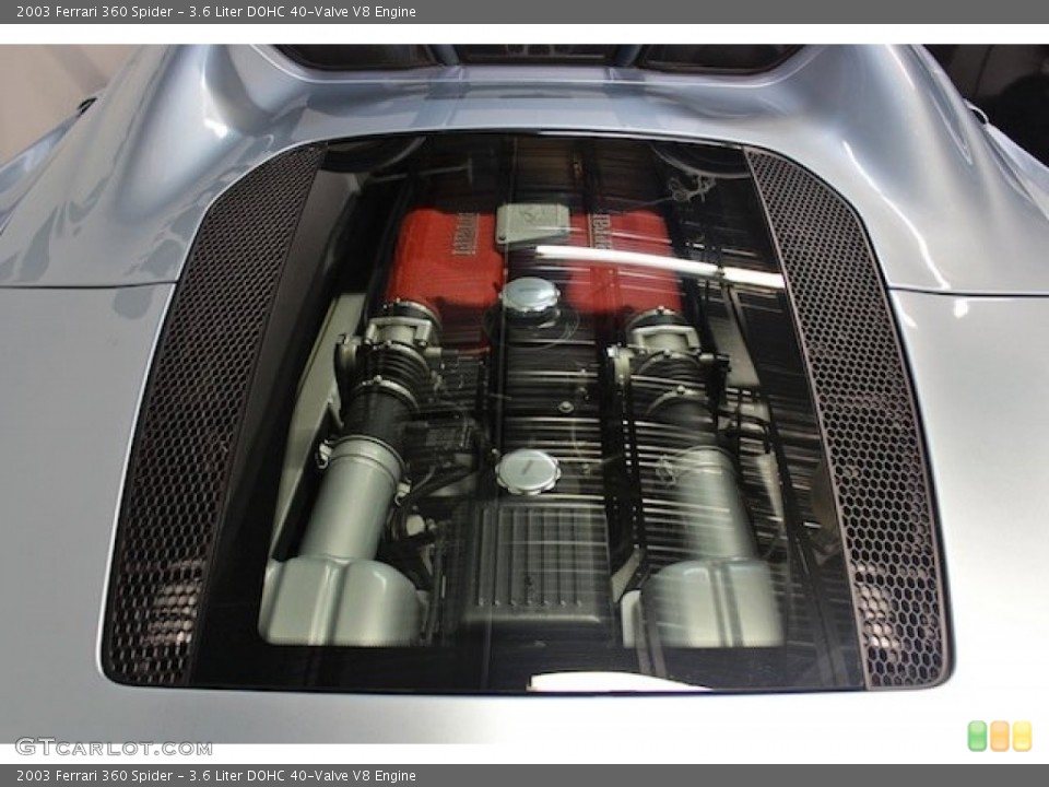 3.6 Liter DOHC 40-Valve V8 Engine for the 2003 Ferrari 360 #81559764