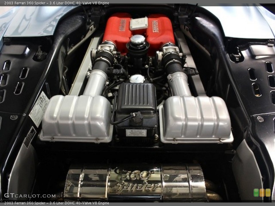3.6 Liter DOHC 40-Valve V8 Engine for the 2003 Ferrari 360 #81559781