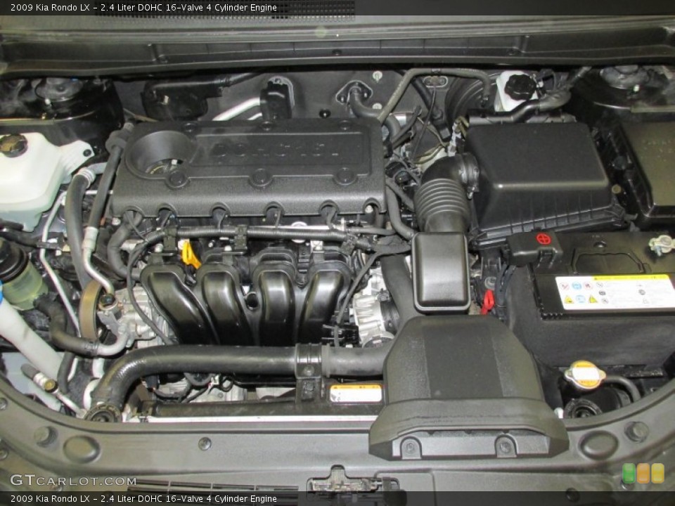 2.4 Liter DOHC 16-Valve 4 Cylinder Engine for the 2009 Kia Rondo #81563481