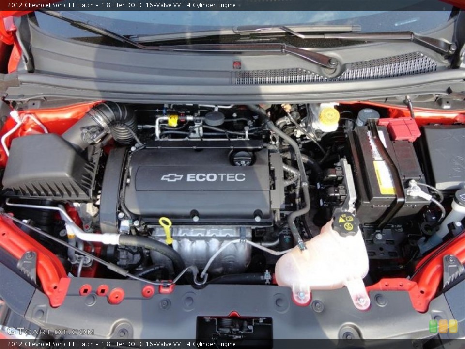 1.8 Liter DOHC 16-Valve VVT 4 Cylinder Engine for the 2012 Chevrolet Sonic #81563754