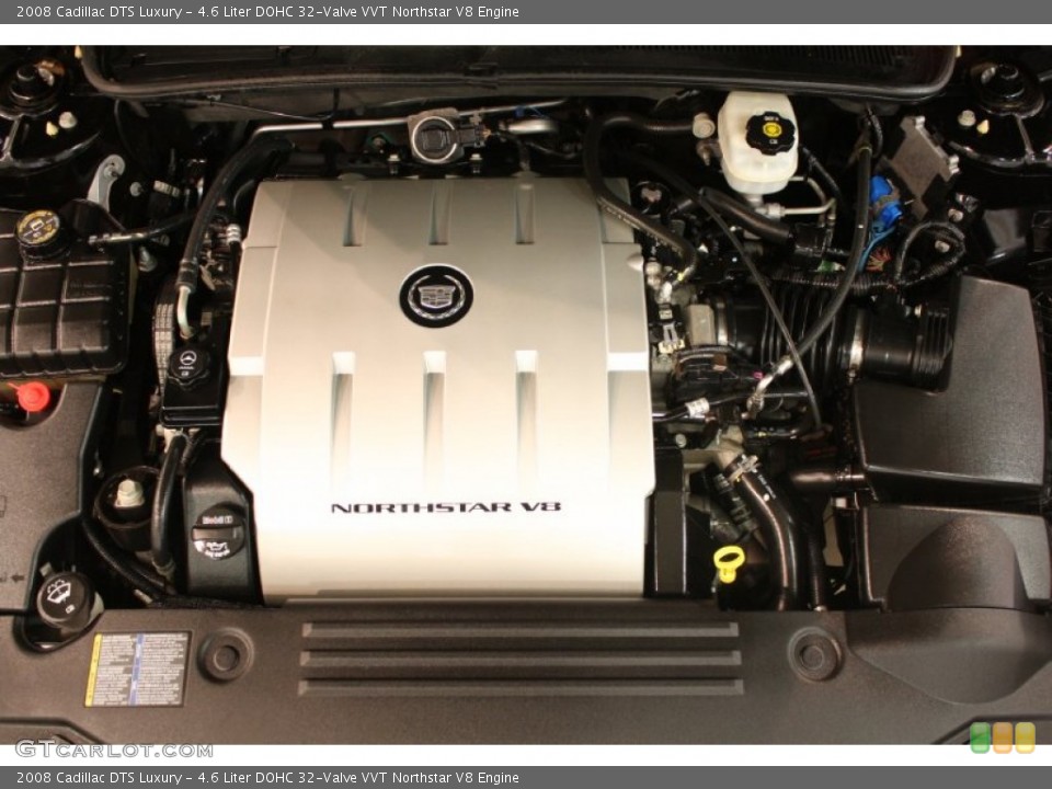 4.6 Liter DOHC 32-Valve VVT Northstar V8 Engine for the 2008 Cadillac DTS #81566106
