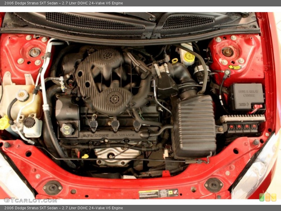 2.7 Liter DOHC 24-Valve V6 Engine for the 2006 Dodge Stratus #81569907