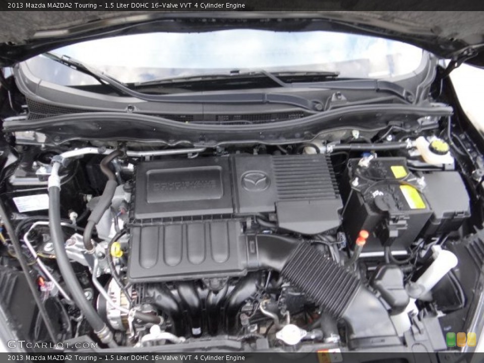 1.5 Liter DOHC 16-Valve VVT 4 Cylinder Engine for the 2013 Mazda MAZDA2 #81572486