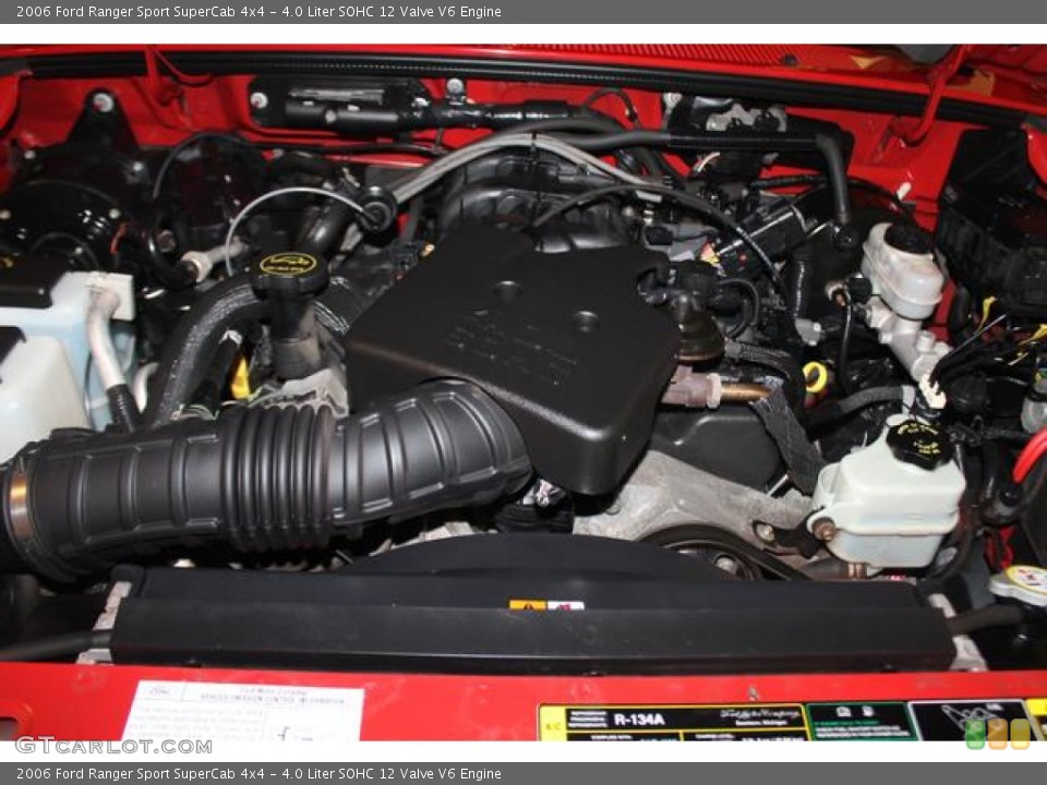 4.0 Liter SOHC 12 Valve V6 Engine for the 2006 Ford Ranger #81580795