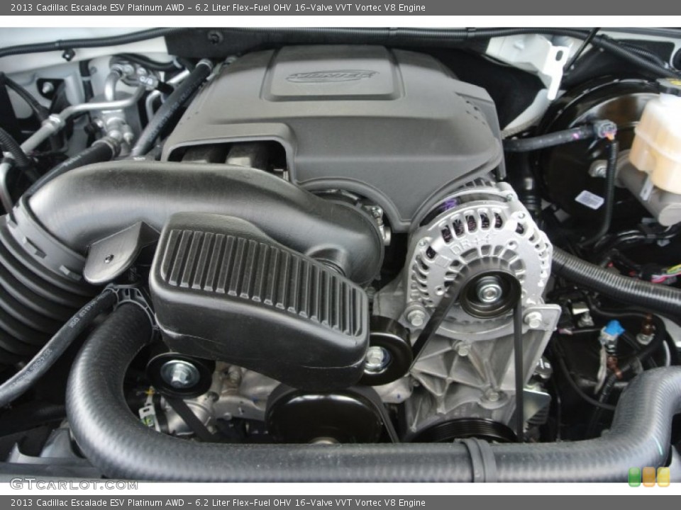 6.2 Liter Flex-Fuel OHV 16-Valve VVT Vortec V8 Engine for the 2013 Cadillac Escalade #81586308