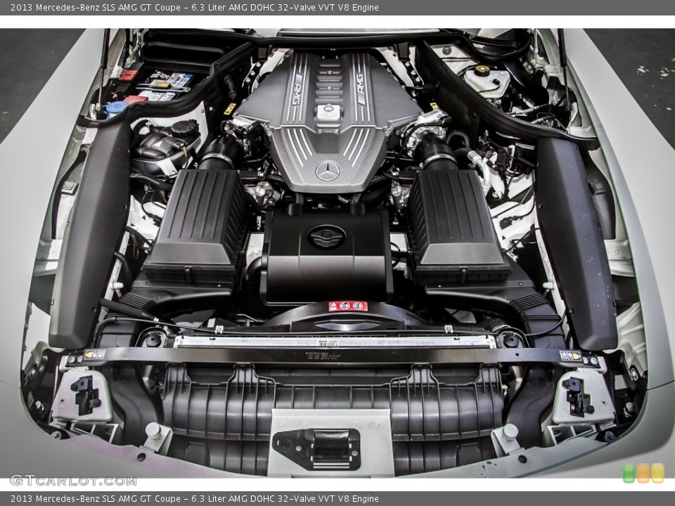 6.3 Liter AMG DOHC 32-Valve VVT V8 Engine for the 2013 Mercedes-Benz SLS #81588687