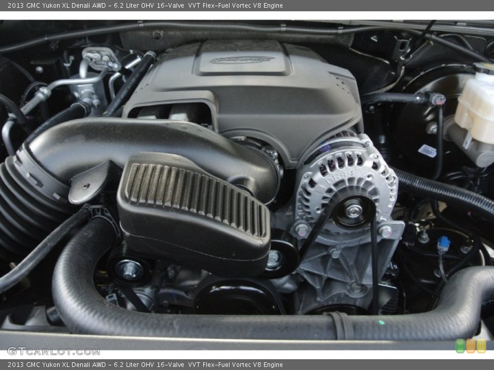 6.2 Liter OHV 16-Valve  VVT Flex-Fuel Vortec V8 Engine for the 2013 GMC Yukon #81589431