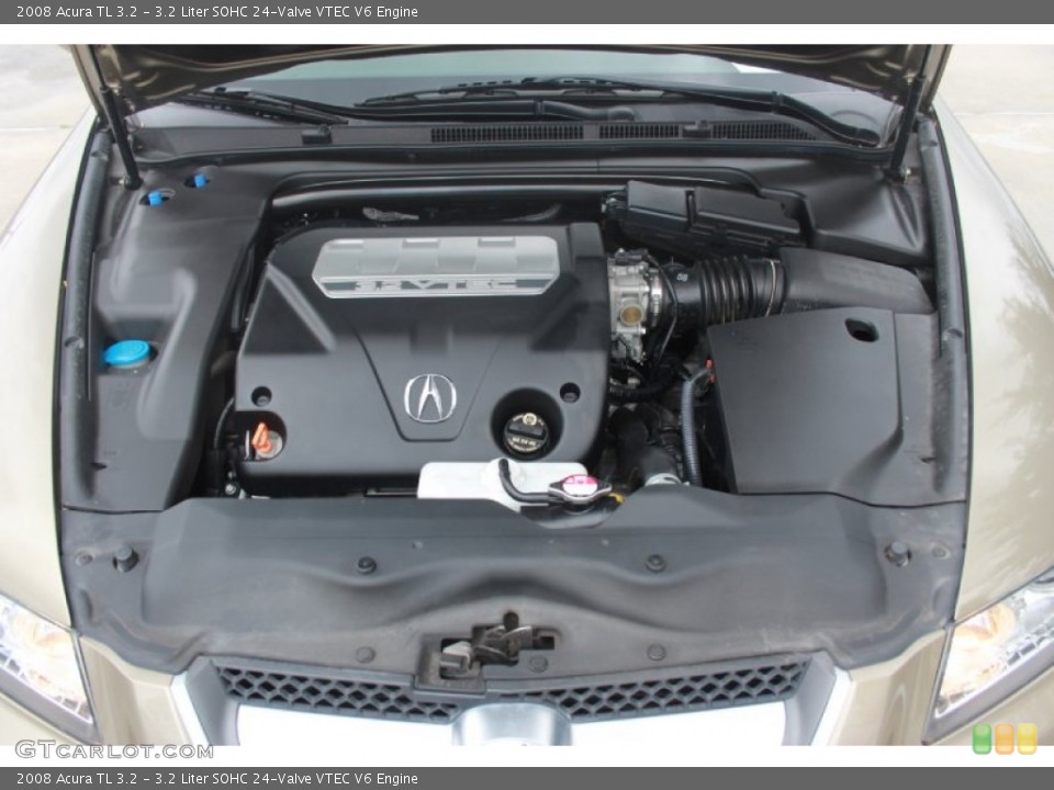 3.2 Liter SOHC 24-Valve VTEC V6 2008 Acura TL Engine
