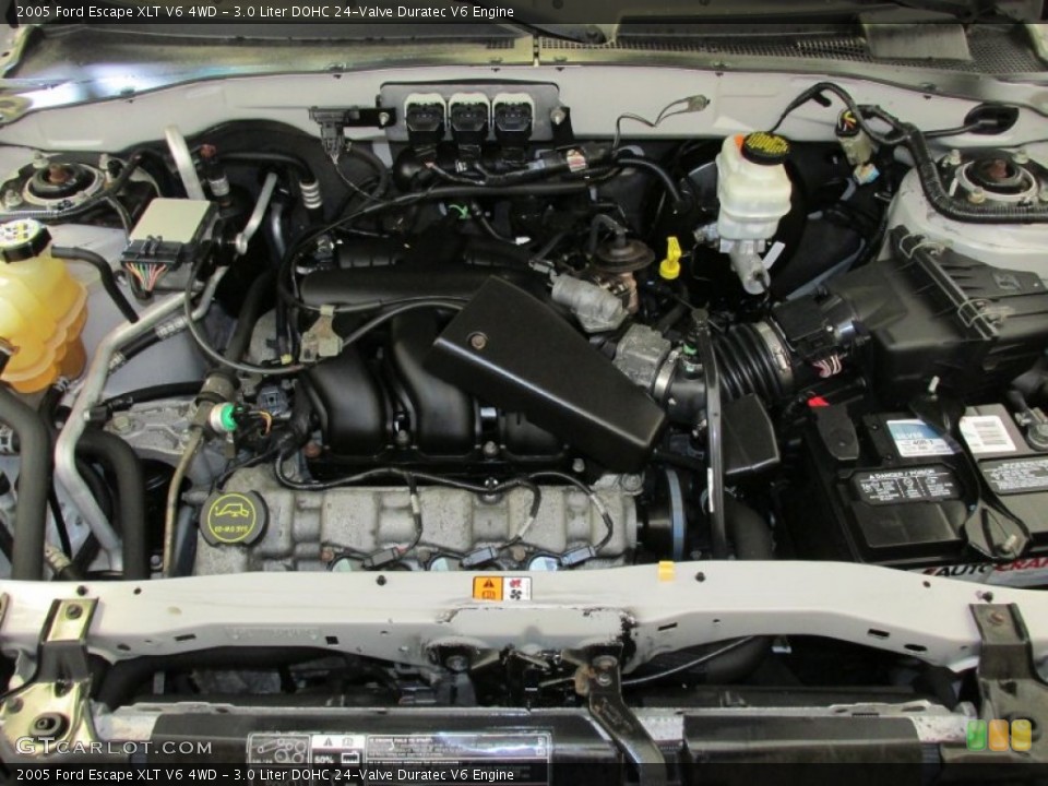 3.0 Liter DOHC 24-Valve Duratec V6 Engine for the 2005 Ford Escape #81594171