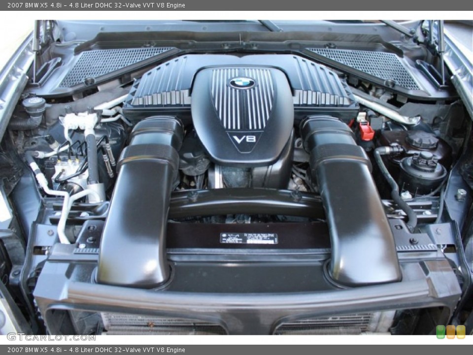 4.8 Liter DOHC 32-Valve VVT V8 Engine for the 2007 BMW X5 #81594894